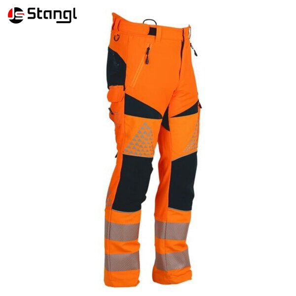TIMBERMEN SCHNITTSCHUTZ-BUNDHOSE ALLROUND HI-VIS