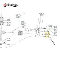 UNTERLEGSCHEIBE ZN M14 DIN 125 FÜR LANCMAN NIEDERHALTER