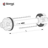 WALTERSCHEID GELENKWELLE W 2300 – LÄNGE 710 MM