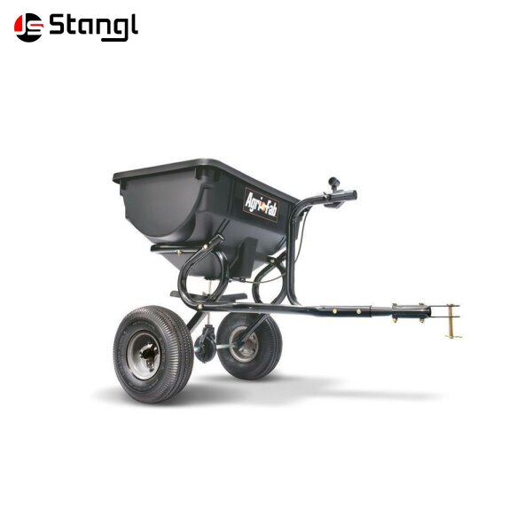 ANHÄNGESTREUER KLEIN 39 KG – ROBUSTER STREUER FÜR RASENTRAKTOREN