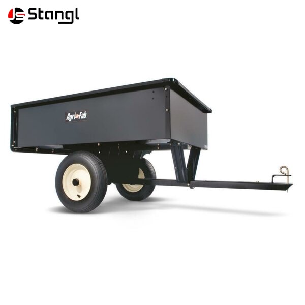 STAHL-KIPPANHÄNGER 340 KG – ROBUSTER HECKANHÄNGER FÜR RASENTRAKTOREN