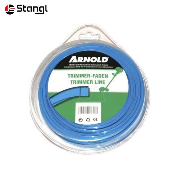 TRIMMERFADEN 1,6 MM X 83 M – 4-KANT, BLAU