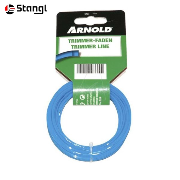TRIMMERFADEN 1,6 MM X 15 M – 4-KANT, BLAU