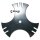 MESSER AM59, 23 CM, 3-FACH FUER KANTENSC