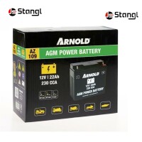 BATTERIE AZ109 AGM 12-22A SLA VRLA 181X7
