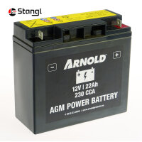 Batterie AZ109 - AGM 12-22A SLA/VRLA , +Pol rechts