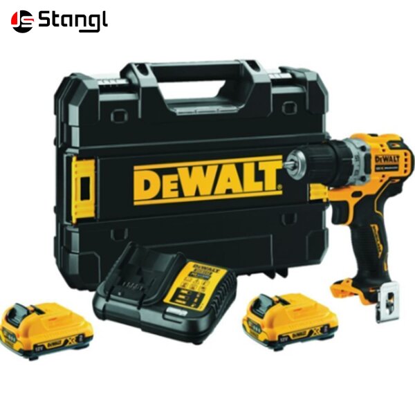 Dewalt DEWALT AKKU-BOHRSCHRAUBER 12V – DCD701D2 MIT 2 AKKUS UND LADEGERÄT