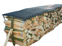 Brennholzabdeckung, stabile Ausführung