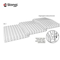 BRENNHOLZABDECKUNG, STABILE AUSFÜHRUNG