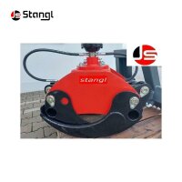 FRONTLADERZANGE HG 020 MIT FRONTLADERAUFHÄNGUNG UND ROTATOR 3 TO