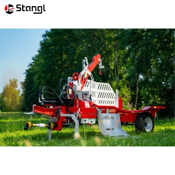 HOLZSPALTER LANCMAN XTRA 21 – 21t, FAHRWERK, ZAPFWELLENANTRIEB / ELEKTROMOTOR