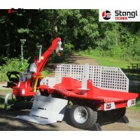HOLZSPALTER LANCMAN XTRA 21 – 21t, FAHRWERK, ZAPFWELLENANTRIEB / ELEKTROMOTOR