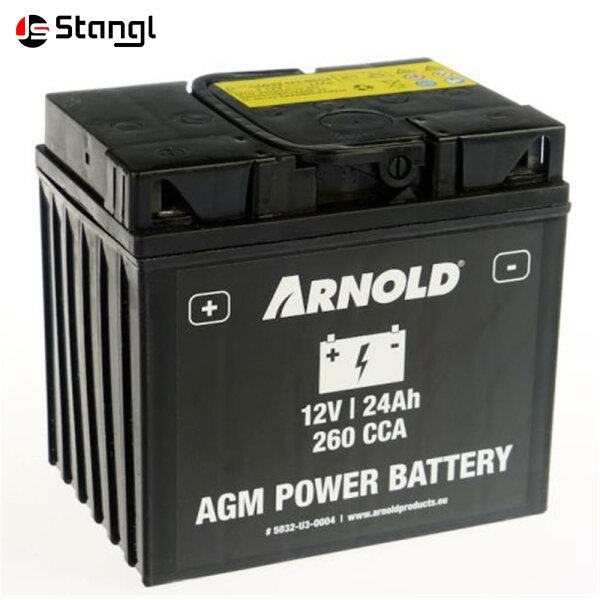 BATTERIE AZ104 – AGM 12V 24Ah, +POL LINKS – MTD & CUB CADET