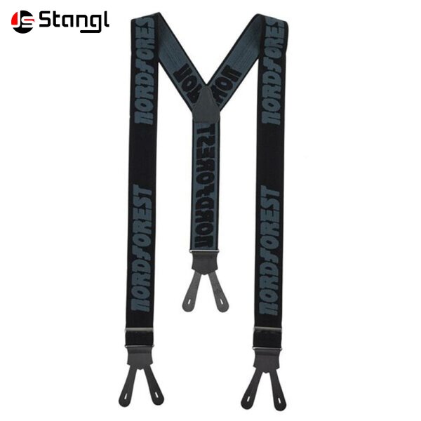 NORDFOREST HOSENTRÄGER MIT LEDERLASCHE