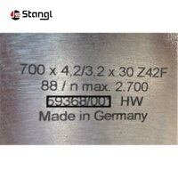 HM-KREISSÄGEBLATT 700 X 4,2/3,2 X 30 Z=42 F-SILENCE GERÄUSCHARM