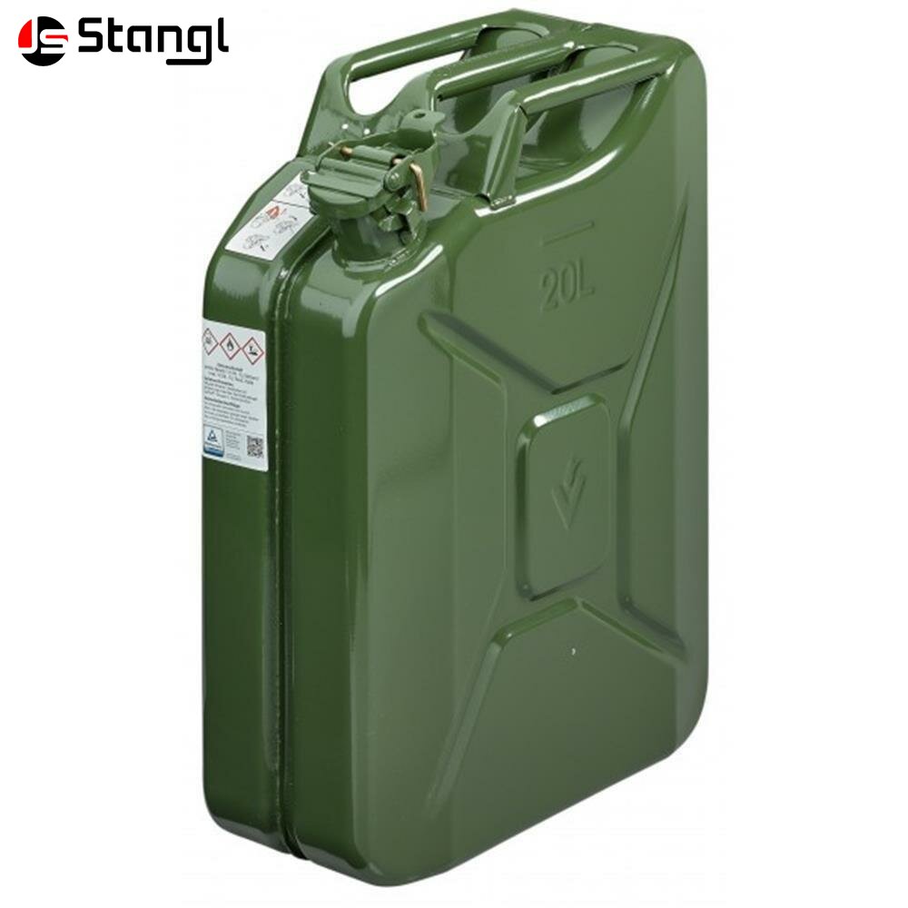 Draper 20 L Benzinkanister Aus Stahl – Schwarz, Auslaufsicher Mit Bajonettverschluss, Robust & Langlebig